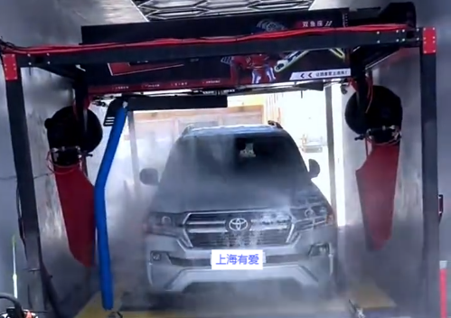又一臺雙魚座3.0智能洗車設備出口毛利塔利亞！
