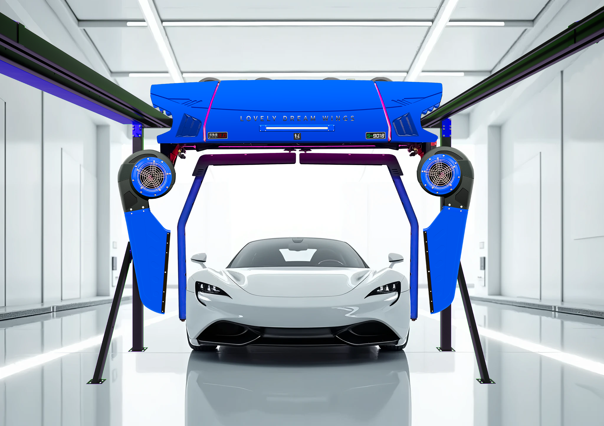 SS9018雙魚座3.0雙臂款專業(yè)洗車機